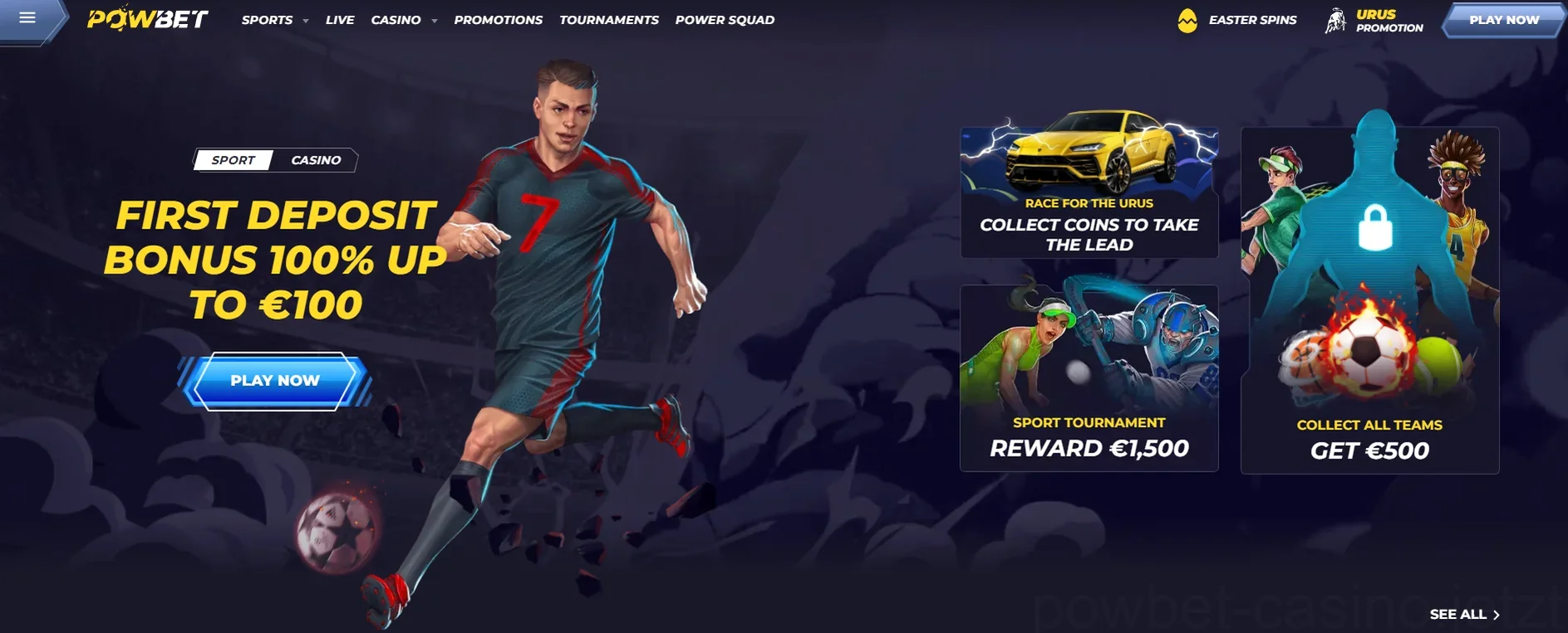 Powbet Casino Gaming